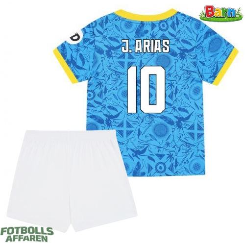 Wolves Jhon Arias #10 Tredjeställ Barn 2025-26 Kortärmad (+ Korta byxor)